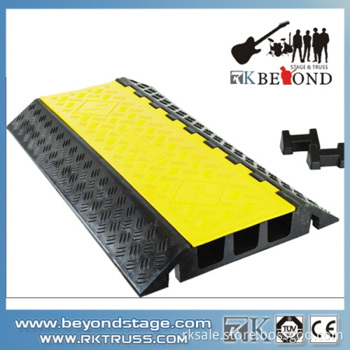 Cheap Hot Outdoor Rubber 3-Channel Cable Ramp